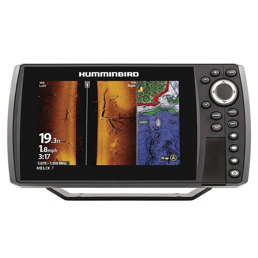 Humminbird Helix 7 GPS Chirp MSI G4N fish finder with MEGA Imaging and Dual Spectrum CHIRP sonar display