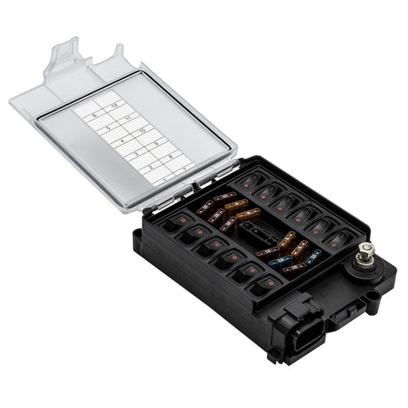 Maretron CBMD12 12-Circuit Bypass Module for NMEA 2000 Systems with Manual Control and Overcurrent Protection - CBMD12