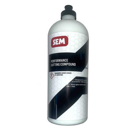 SEM Performance Cutting Compound - 1 Quart for Automotive Polishing and Scratch Removal