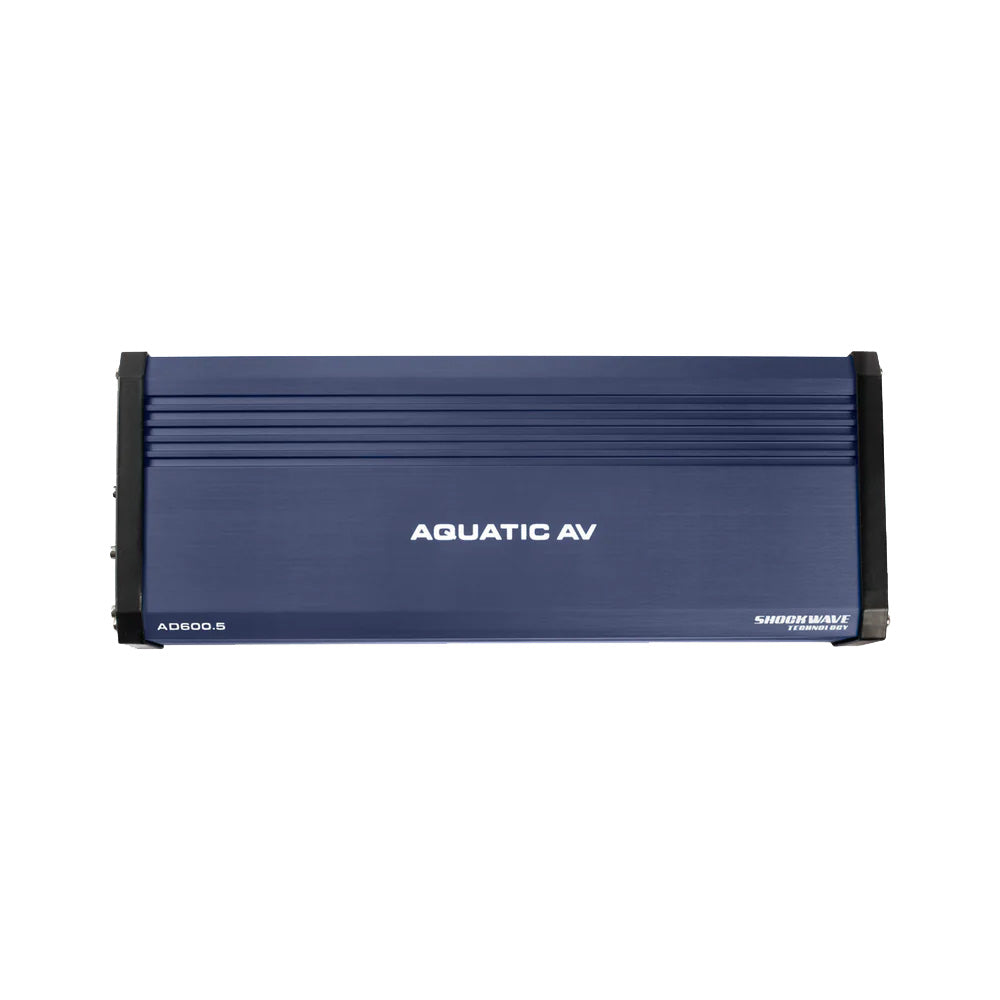 Aquatic AV AD600.5 5/4/3-Channel Marine and Powersports Amplifier - AD605