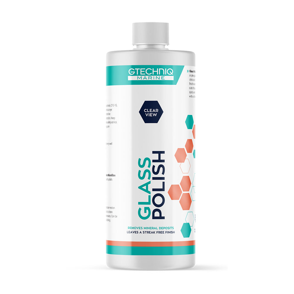 Gtechniq Marine Glass Polish 250ml * Scratch-Free Glass and Plexiglass Cleaner