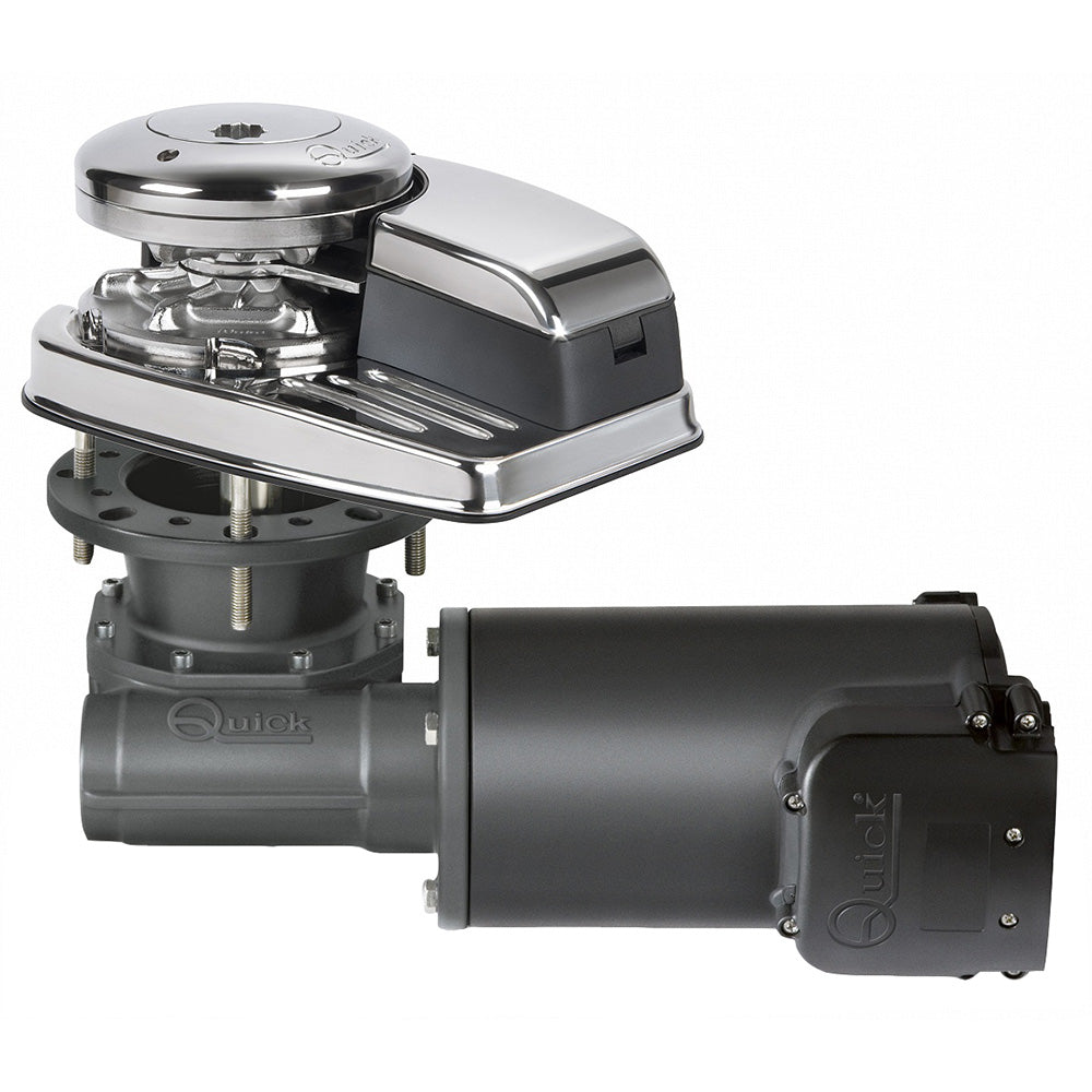 Quick Dylan DR4 Windlass - 1500W, 12V, 10mm - 3/8" Gypsy - 5/8" Rope - FSDR15120010A00