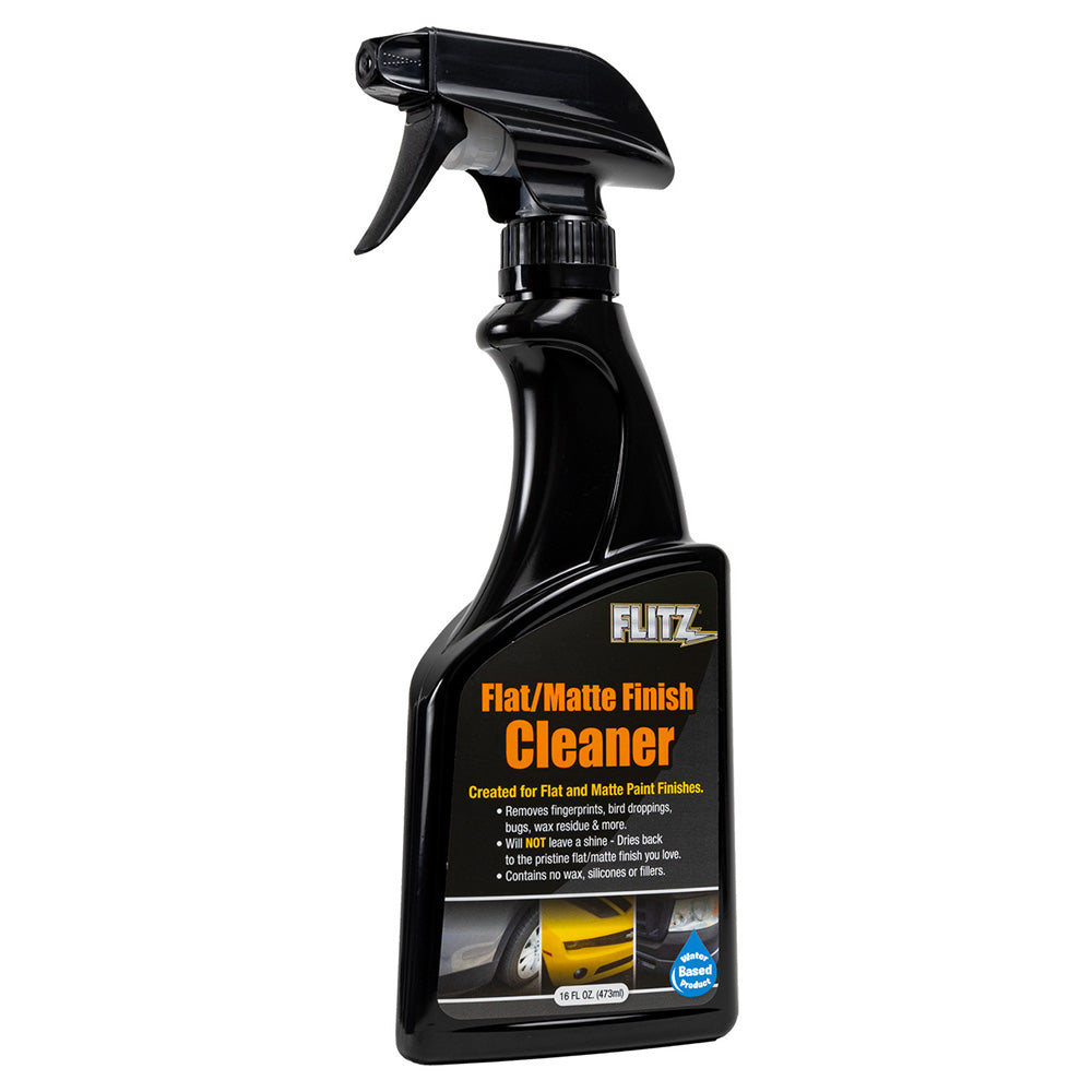 Flitz Flat Matte Finish Cleaner - 16oz for Matte and Tactical Finishes