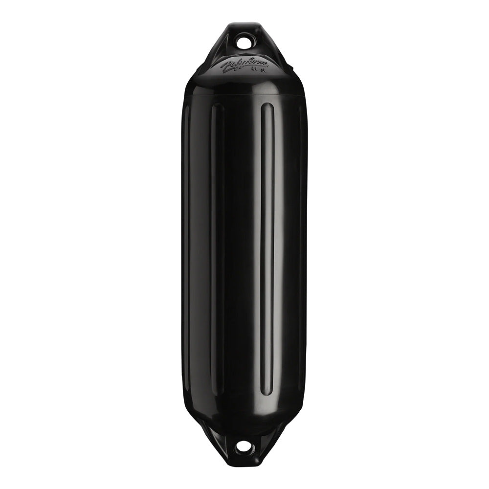 Polyform NF-3 Heavy-Duty Twin Eye Boat Fender - 5.6" x 19" Black