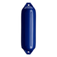 Polyform NF-3 Heavy-Duty Twin Eye Boat Fender - 5.6" Diameter x 19" Length, Cobalt Blue