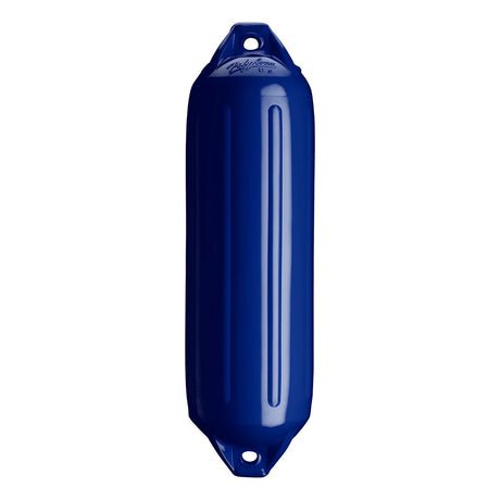 Polyform NF-3 Heavy-Duty Twin Eye Boat Fender - 5.6" Diameter x 19" Length, Cobalt Blue