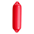 Polyform U.S. NF-4 Heavy-Duty Twin Eye Boat Fender - 6.4 x 12.6 Inches, Red