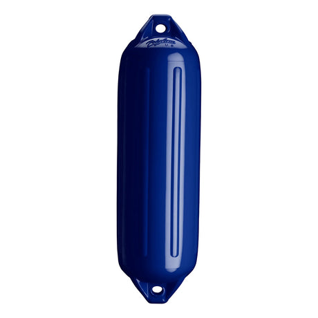 Polyform NF-4 Heavy-Duty Twin Eye Boat Fender - 6.4 in Diameter, Cobalt Blue