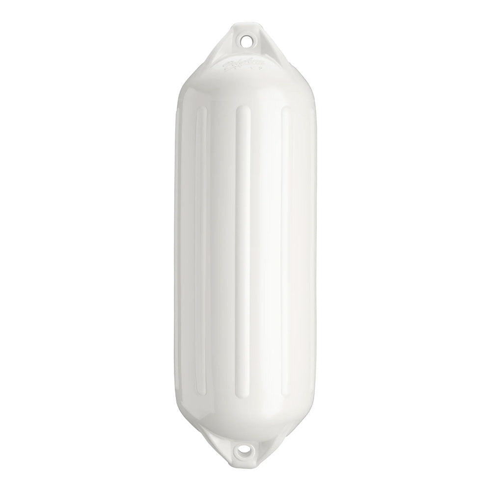Polyform U.S. NF-5 Heavy-Duty Twin Eye Boat Fender - 8.9" x 26.8" White