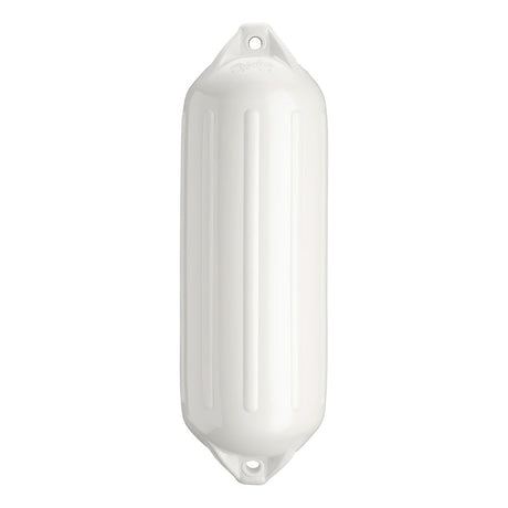Polyform U.S. NF-5 Heavy-Duty Twin Eye Boat Fender - 8.9" x 26.8" White
