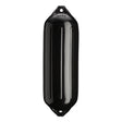Polyform NF-5 Heavy-Duty Twin Eye Boat Fender - 8.9 x 26.8 inches, Black