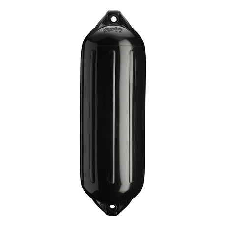 Polyform NF-5 Heavy-Duty Twin Eye Boat Fender - 8.9 x 26.8 inches, Black