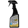 Flitz Stainless Steel & Chrome Cleaner with Degreaser - 16oz