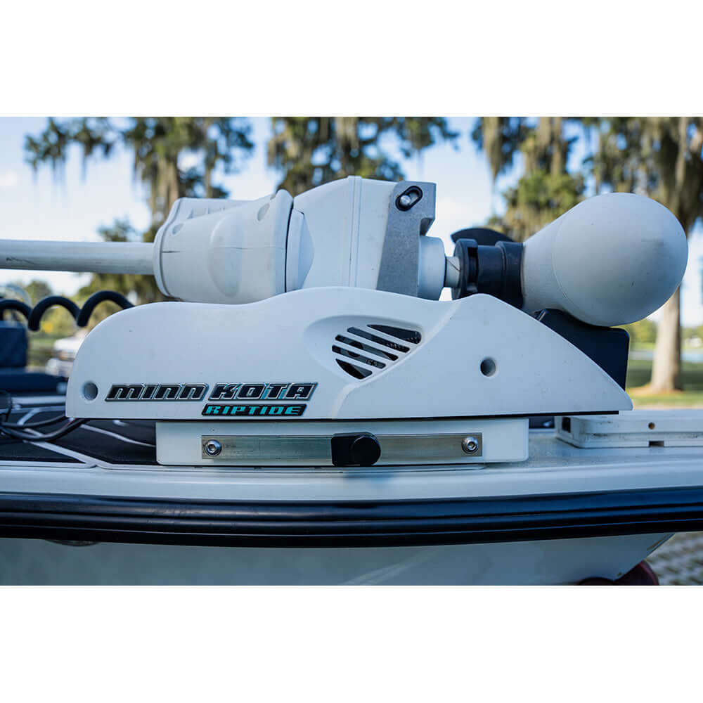 Secure Outdoors Elite Lock - Single - Minn Kota QRB - Silver - SO-EL-S-MK-SV