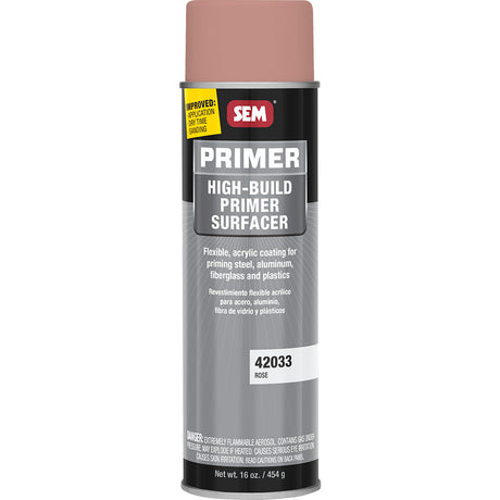 SEM High-Build Primer Surfacer 20oz Aerosol Can - Rose
