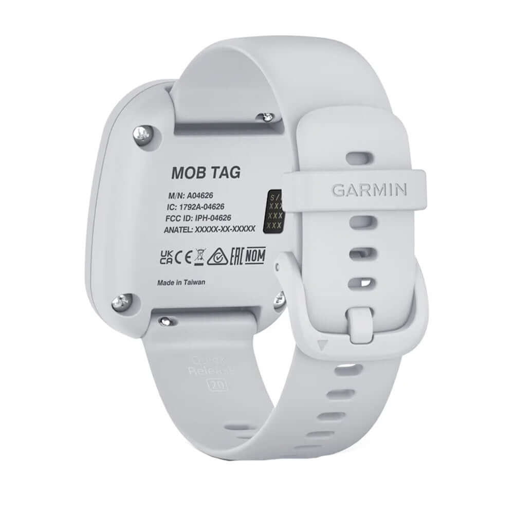 Garmin MOB Tag w/White Quick Release Band - 010-02908-30