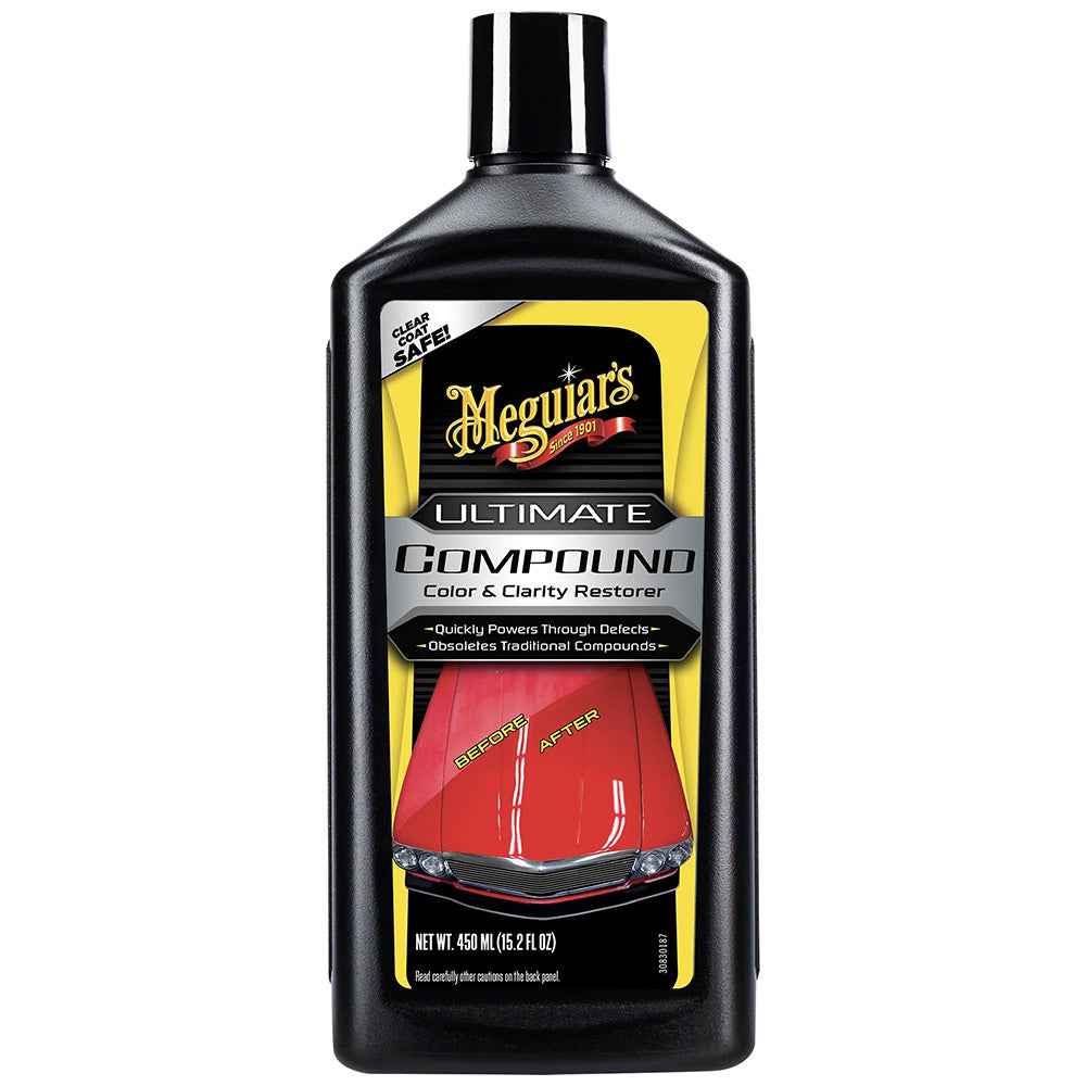 Meguiar's Ultimate Compound 16oz - Restores and Polishes Paint Finishes