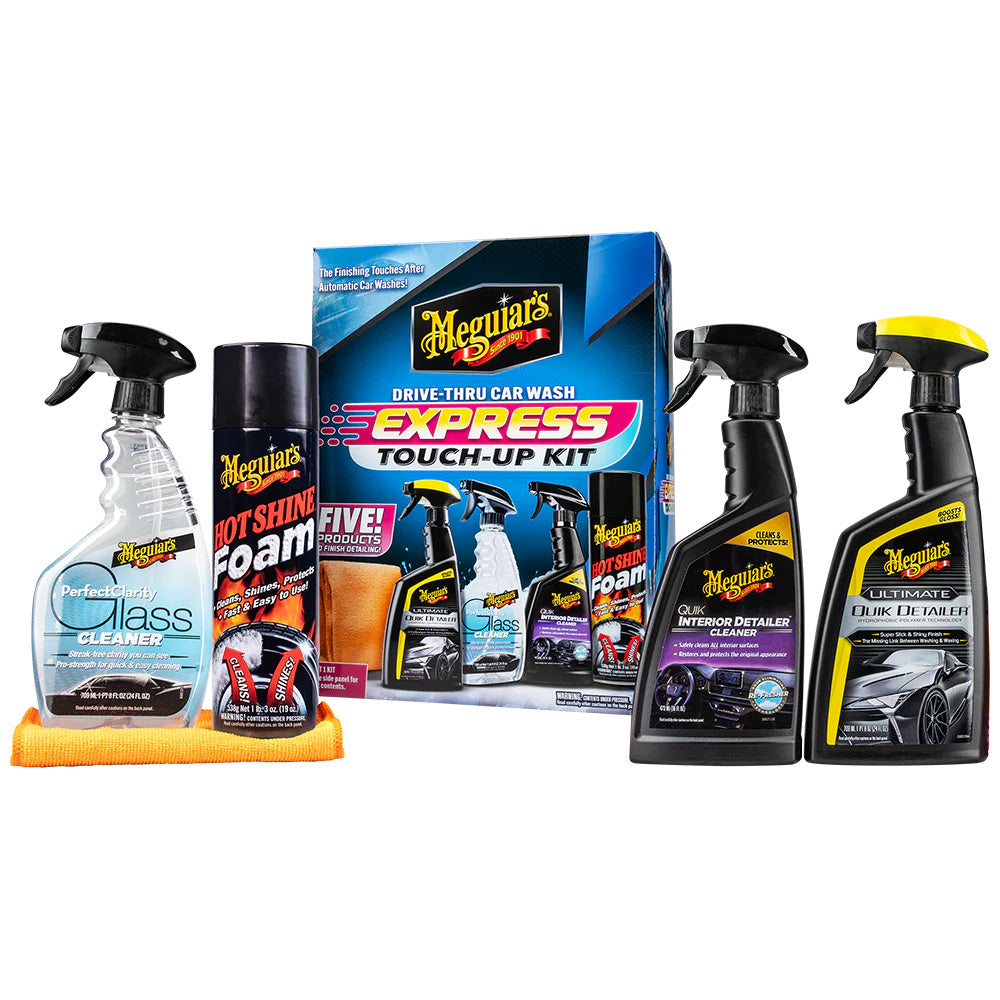 Meguiar's G55254 Express Touch-Up Car Cleaning Kit for Auto Detailing