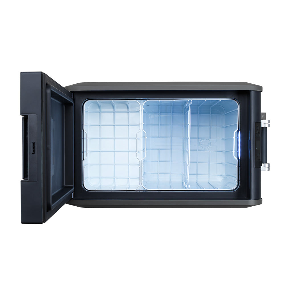 Dometic CFX5 45L Ice-Free Electric Cooler - Black with Bluetooth Control and Built-in Bottle Opener