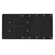 Sea Brackets 16-Inch Straight Trolling Motor Plate for Garmin Kraken - Black - SEA2301-BLK