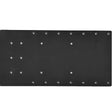Sea Brackets 20-Inch Straight Trolling Motor Plate for Minn Kota Quest - Black - SEA2310-BLK
