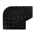 Sea Brackets Large Offset Trolling Motor Plate for Minn Kota Quest - Black - SEA2305-BLK
