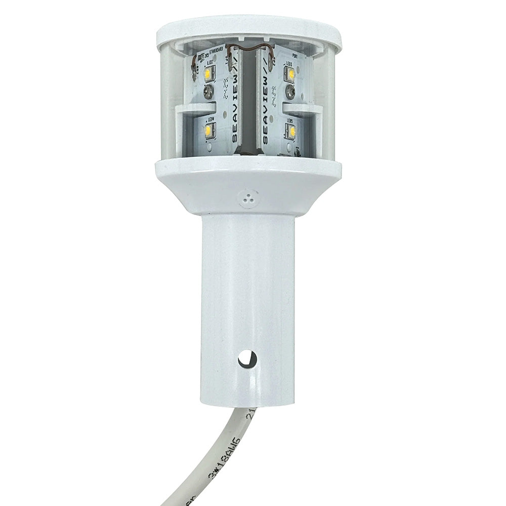 Seaview 24V C5 Certified Round 3NM LED All-Round Masthead Light - White - LTBLED24C5
