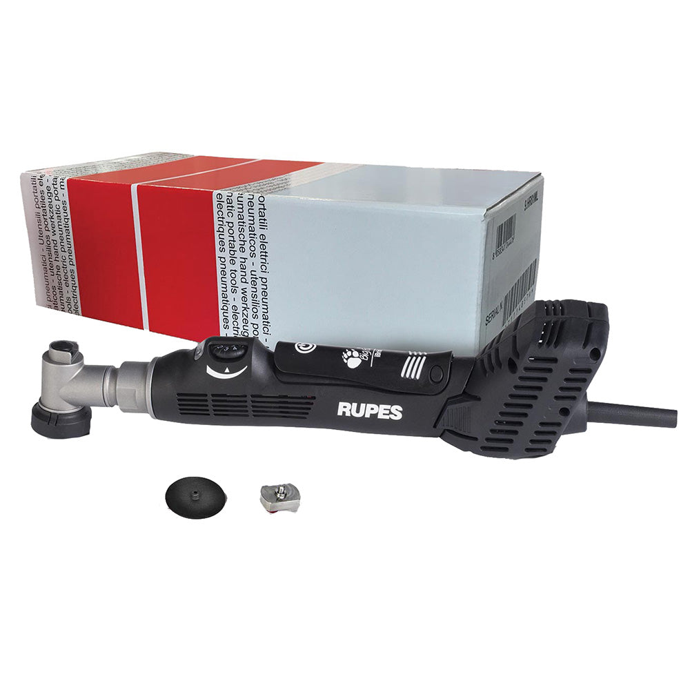 RUPES Bigfoot iBrid Nano Polisher HR81M Kit Short Neck with 3 Movements for Versatile Detailing - HR81M/US/STP