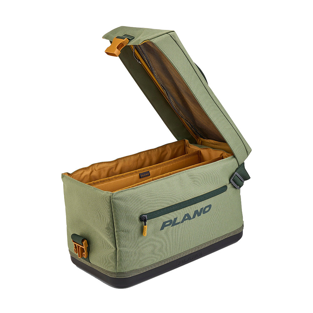 Plano Weekend Softsider Tackle Bag 3600 Series Moss - Durable Waterproof Fishing Gear Organizer
