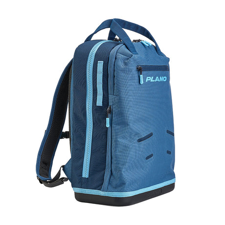 Plano Weekend Tackle Backpack - Wave | Waterproof Fishing Gear Bag with Organized Storage