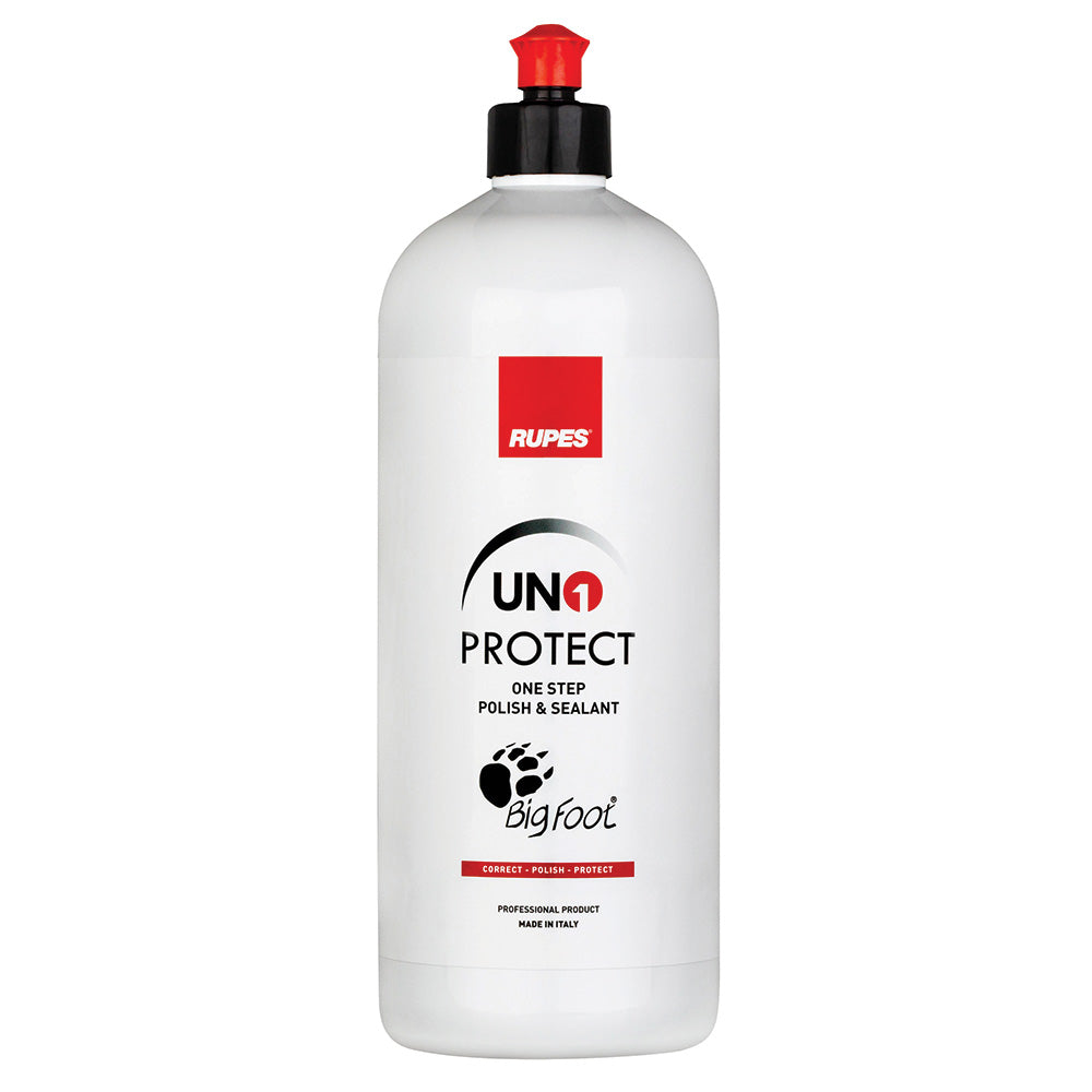 RUPES Uno Protect All-In-One Polish & Protectant 33.8oz * High-Gloss Finish & Durable Protection - 9.PROTECT