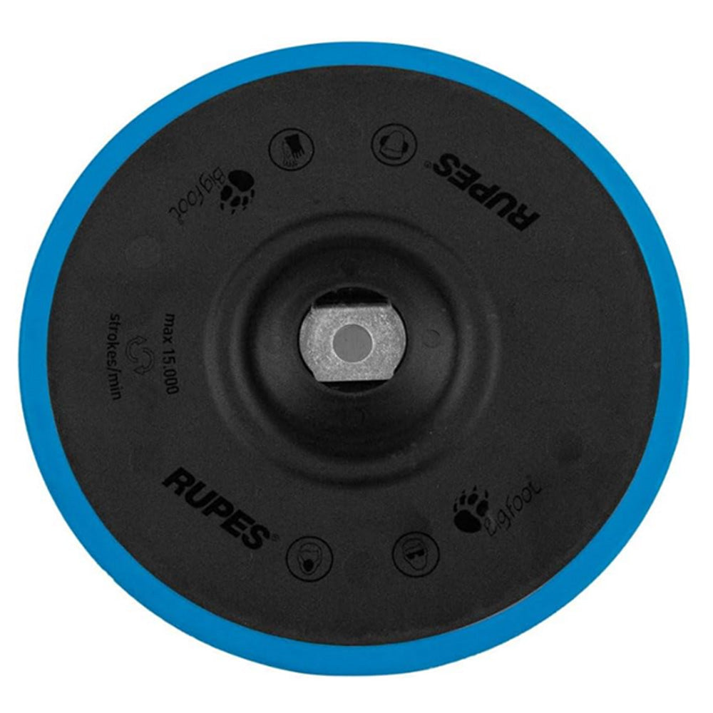 RUPES D-A Precision Pro 6-Inch Polishing Backing Pad - Durable & Stable with Rubber Edge - 981.710/C
