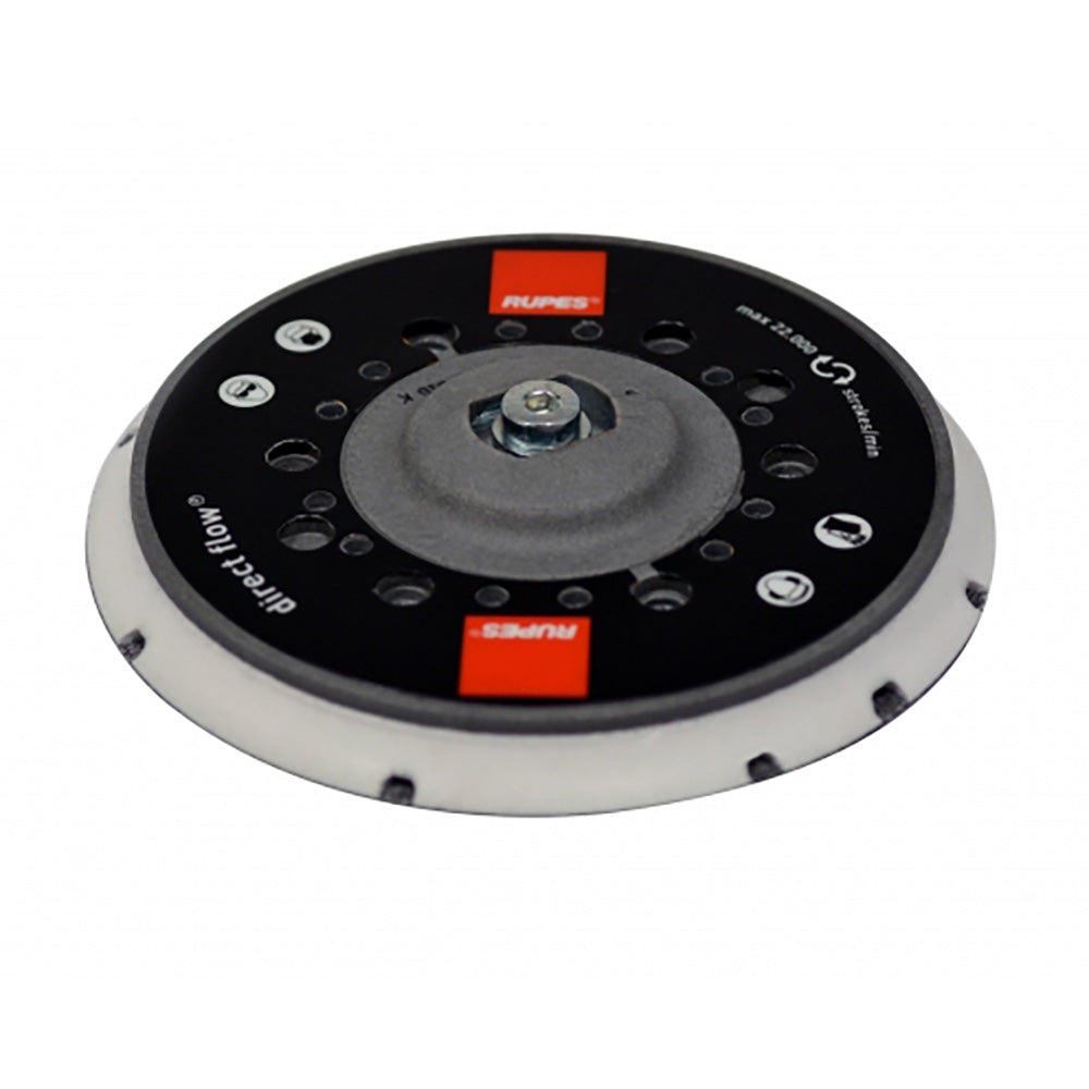 RUPES Backing Pad 150mm/6 Inch Velcro Pad with Multihole M8 Fitting for ER-BR-RH Tools - 981.5