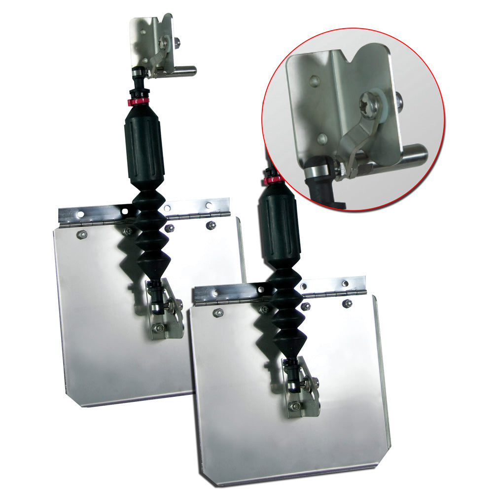 Lectrotab Pro Troller Smart Tabs Series for 17-20 Foot Boats with 80-175 HP - Automatic Trim Tabs and Trolling Brakes - PT1290-60