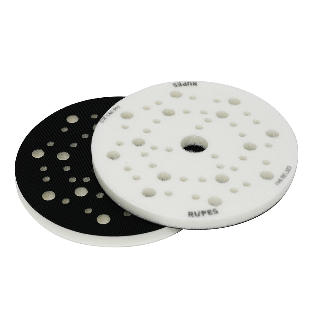 RUPES Foam Interface Pad 150mm Multi-Holes 12mm - 2 Pack for Improved Sanding Performance - 981.323