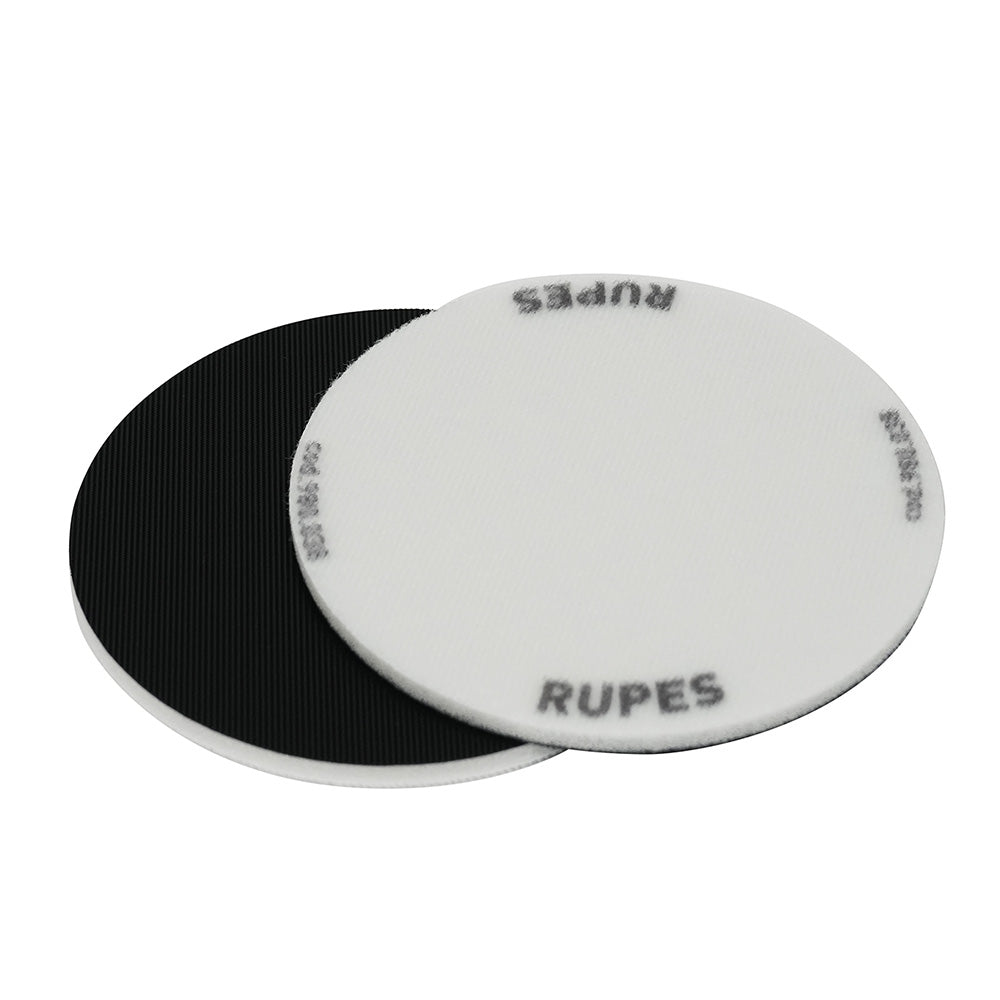RUPES Foam Interface Pad 75mm No Holes 7mm - 2 Pack for Improved Sanding Results - 990.013
