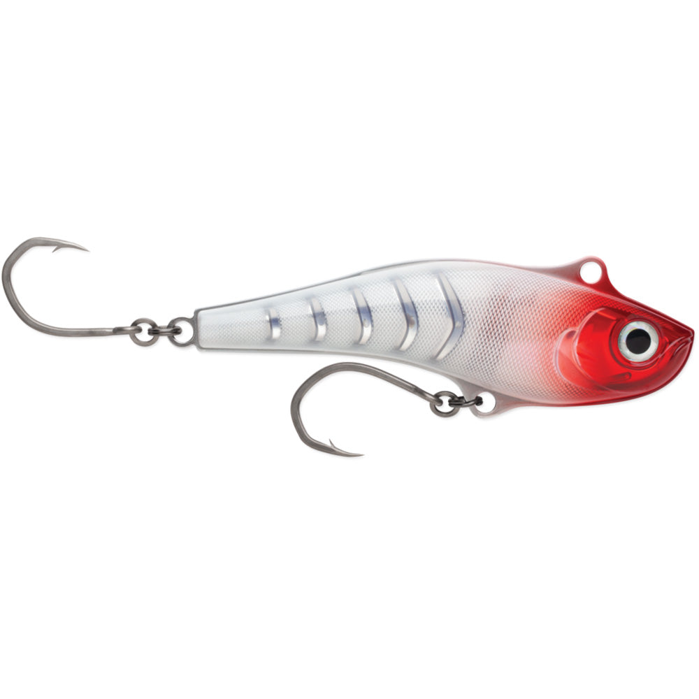 Rapala Sarda 22 - Red Head UV Saltwater Trolling Lure with VMC TechSet Hooks - SD22RHU