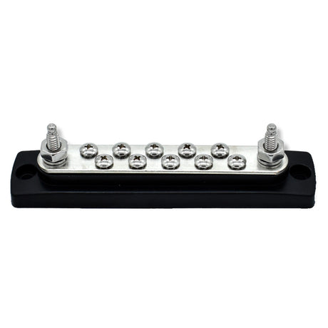 Bluewater 10 Terminal Busbar - 150 Amp for Marine and Industrial Applications - 312301-B-020