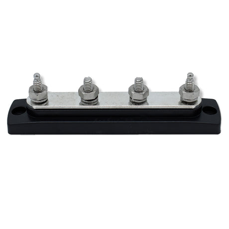 Bluewater Common Stud Busbar 4 Gang - Black - 312303-B-020
