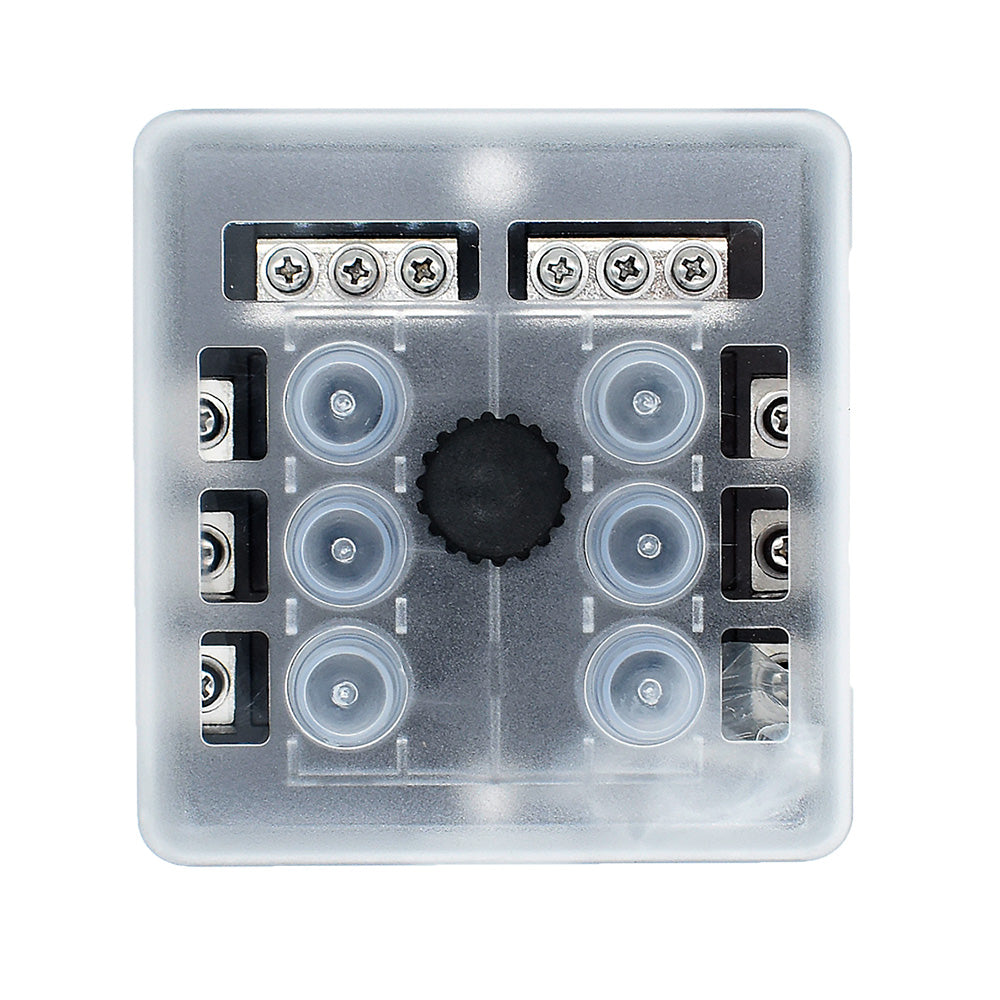 Bluewater 6-Position Beaker Block with Cover for Marine and Mobile Systems - 3200-2001-006