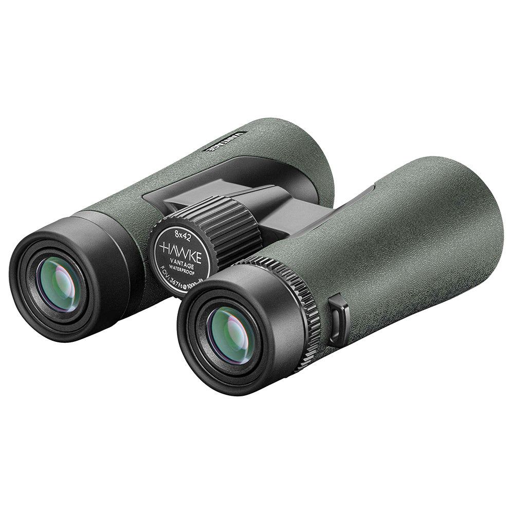 Hawke Optics Vantage Binocular 8x42 Green - Lightweight, Waterproof & Fogproof - 34122
