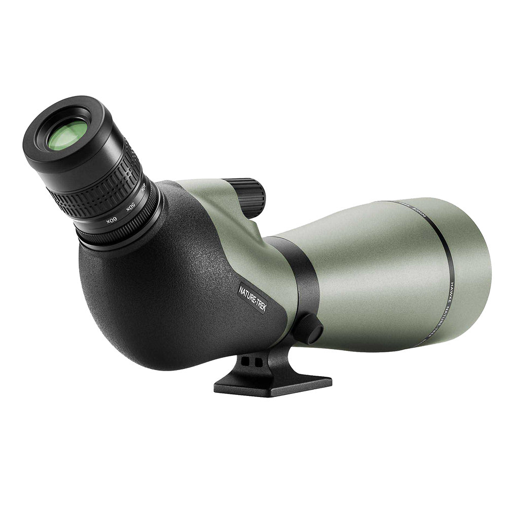 Hawke Optics Nature-Trek Spotting Scope 20-60x80 for Bird Watching and Travel - 55201