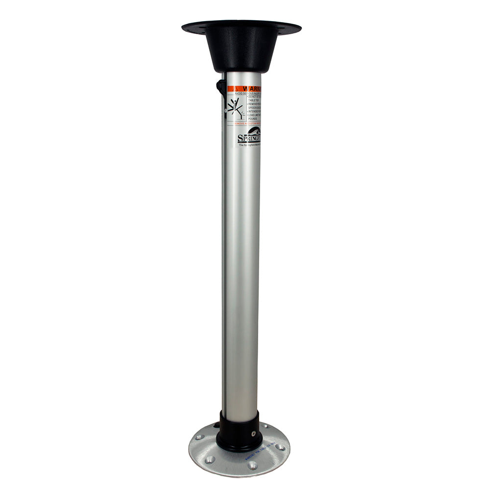 Springfield Marine 2-3/8 inch Thread-Lock Uni-Lock Table Pedestal Package - 27 inches - 1690727-SL