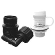 Flushmaster Mercury Outboard Flush Port Quick Connect * White (Part Number: SM-FMQCMW) - SM-FMQCMW