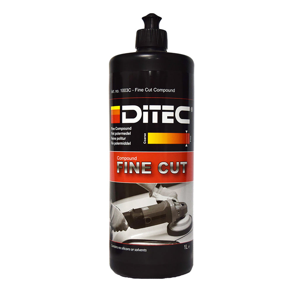 DiTEC Marine Products Fine Cut Polishing Compound 32oz for Hologram-Free Finish - PC-CMPD-FCO2
