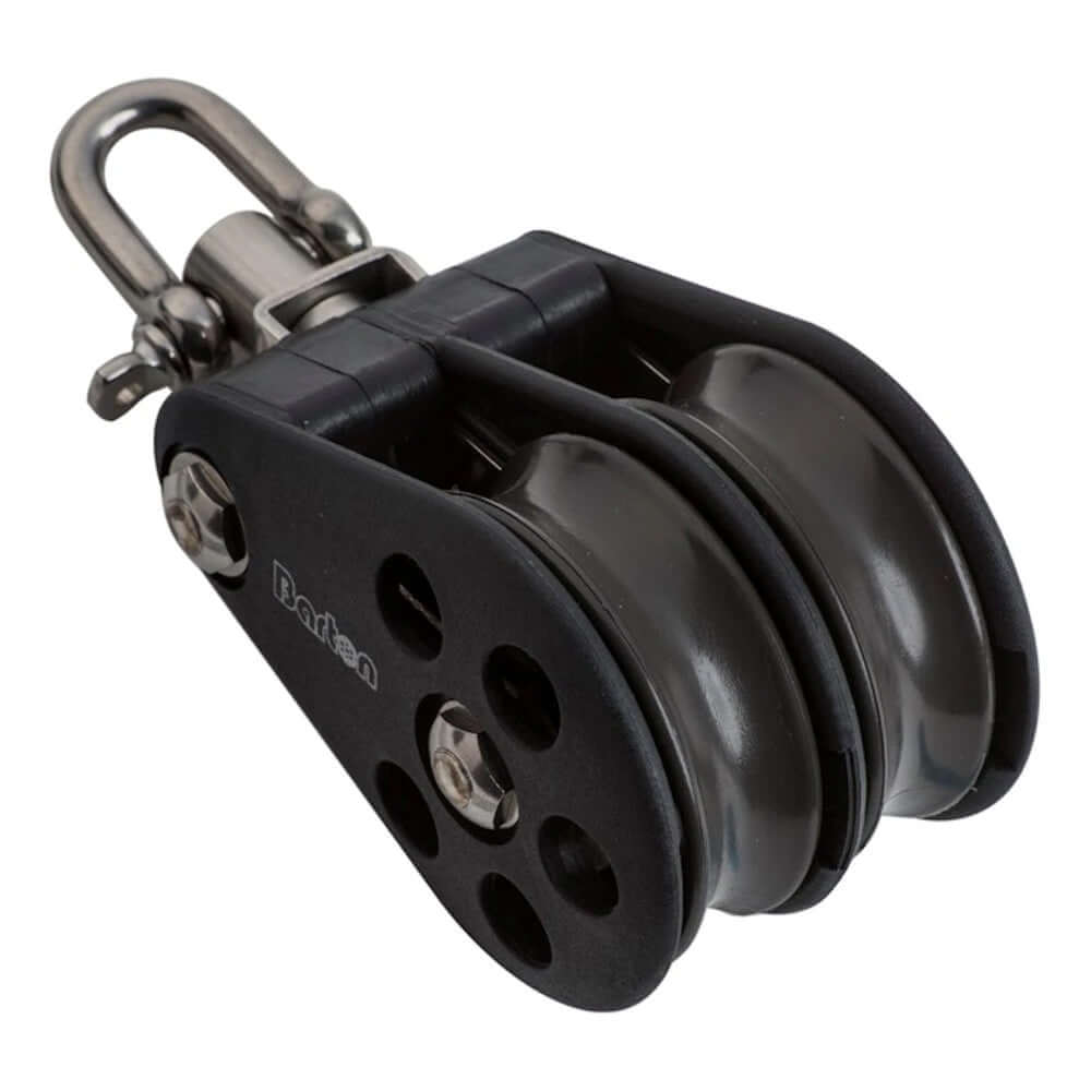 Barton Size 5 54mm Plain Bearing Pulley Block Double Block & Swivel - N05230