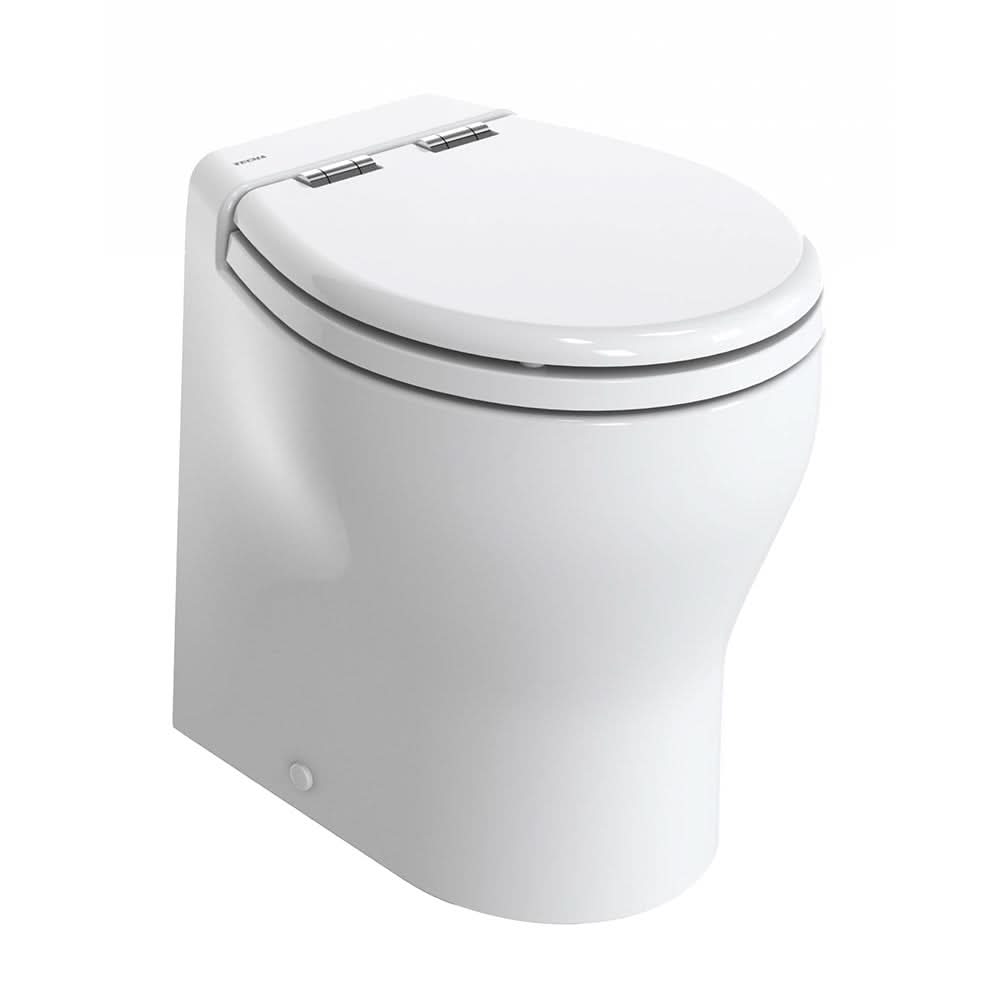 Thetford Silence 2G w/Wood Polyester Soft Close Seat & Standard Solenoid - High, White, 12V - T-E2G012NW/D00C00
