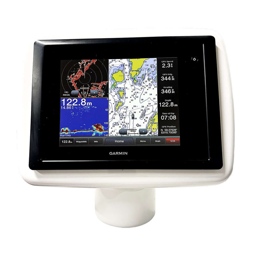 Seaview PowerPod Uncut w/Aluminum Base - 12.75"W x 8.75"H Usable Face - SV5050P