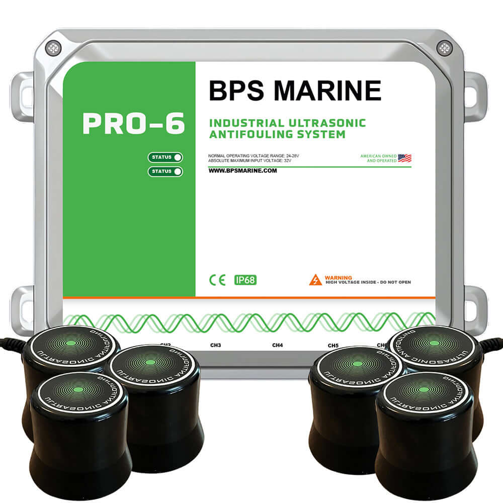 BPS Marine PRO-6 6-Transducer Ultrasonic Antifouling System - 24VDC - 24V-PRO-6