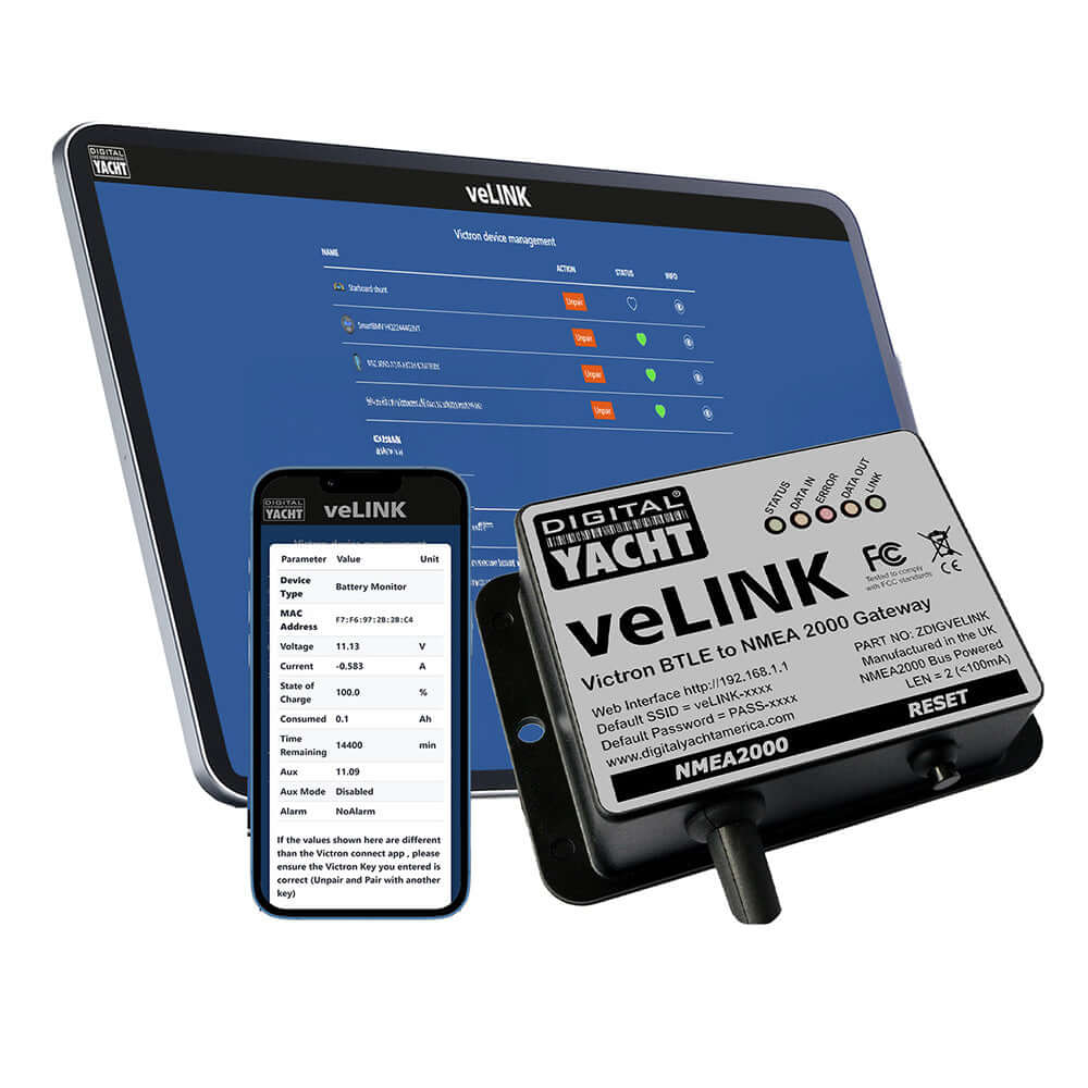 Digital Yacht veLink Victron BLE to NMEA 2000 - ZDIGVELINK